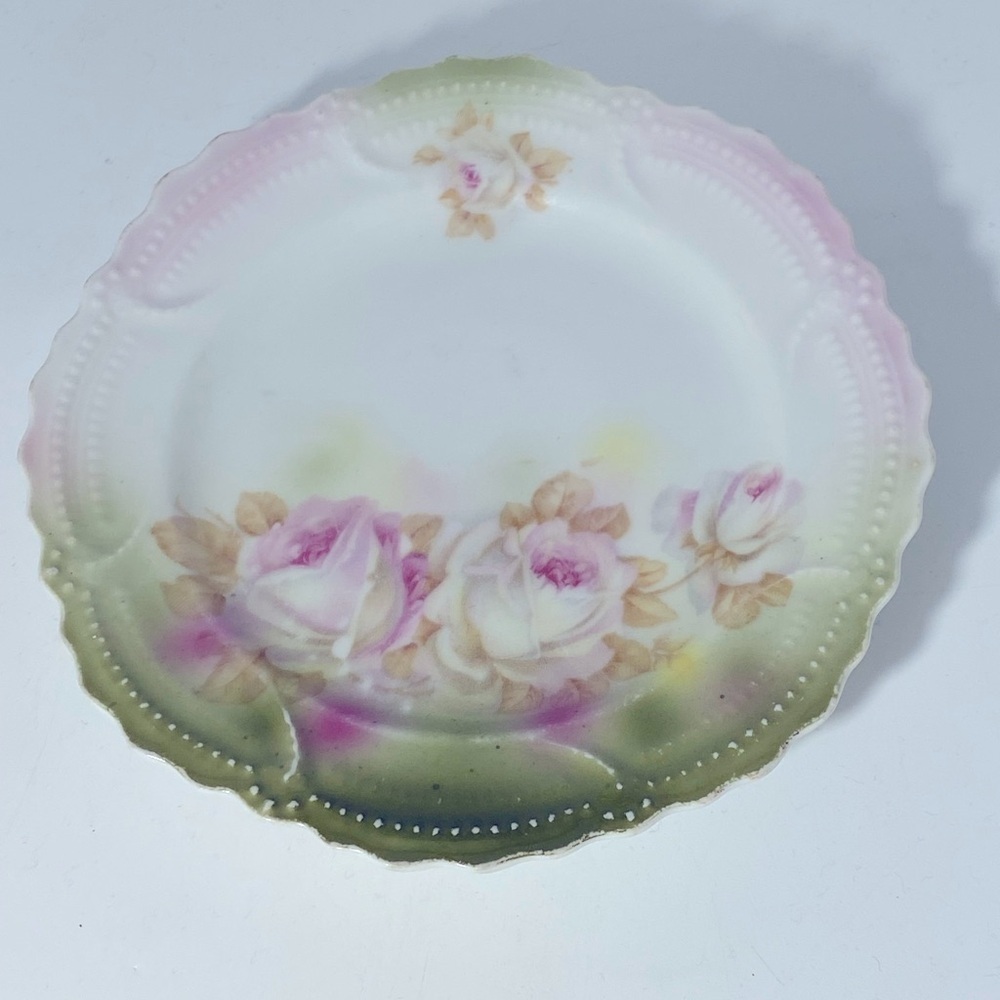 Leuchtenburg Germany Vintage 1909-1935 Porcelain Dessert Plate